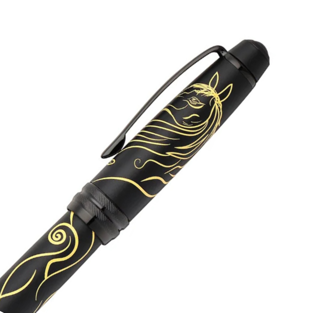 Cross Bailey | Year of the Horse | Matte Black Roller Pen