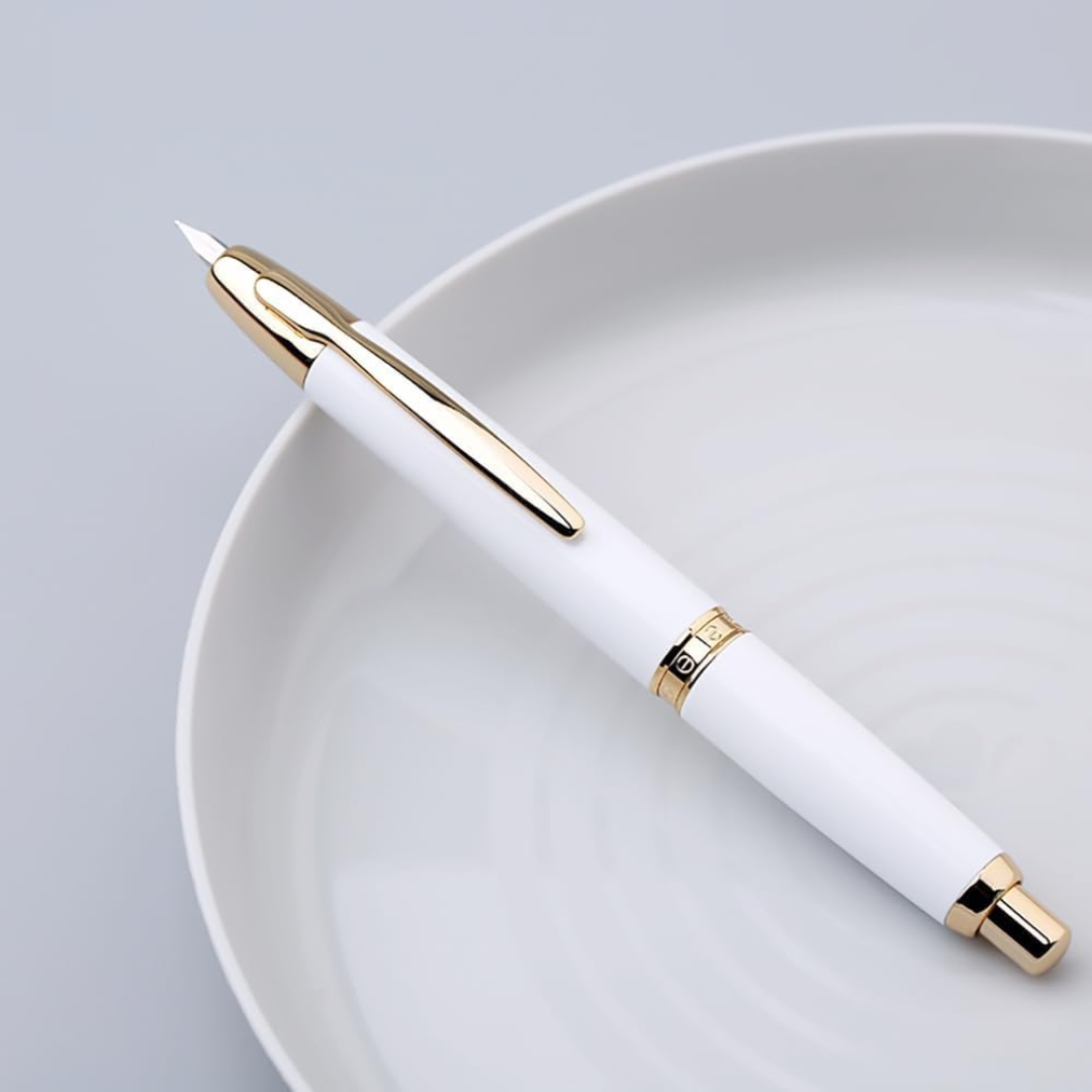 Moonman Majohn A1 Capless Fountain Pen White Gold