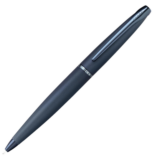 Cross ATX Sandblasted Dark Blue Ball Pen