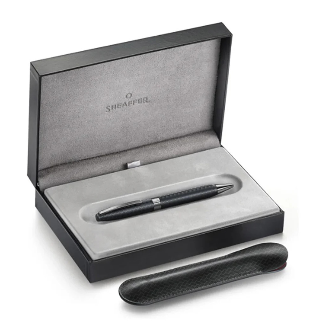 Shreaffer Legacy Chevron Matt Black PVD Ball Pen