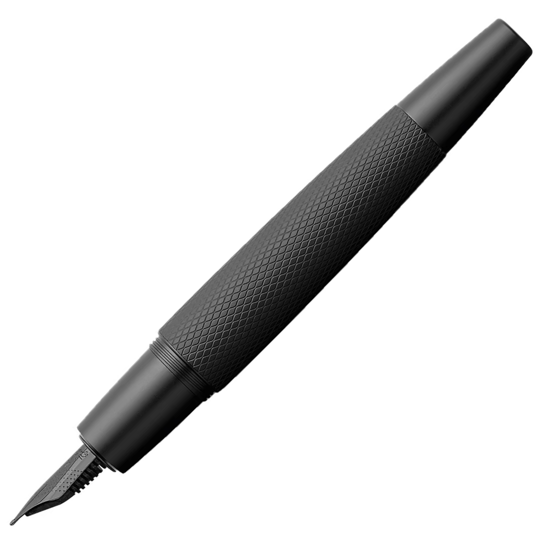 Faber Castell E Motion Fountain Pen Pure Black BT