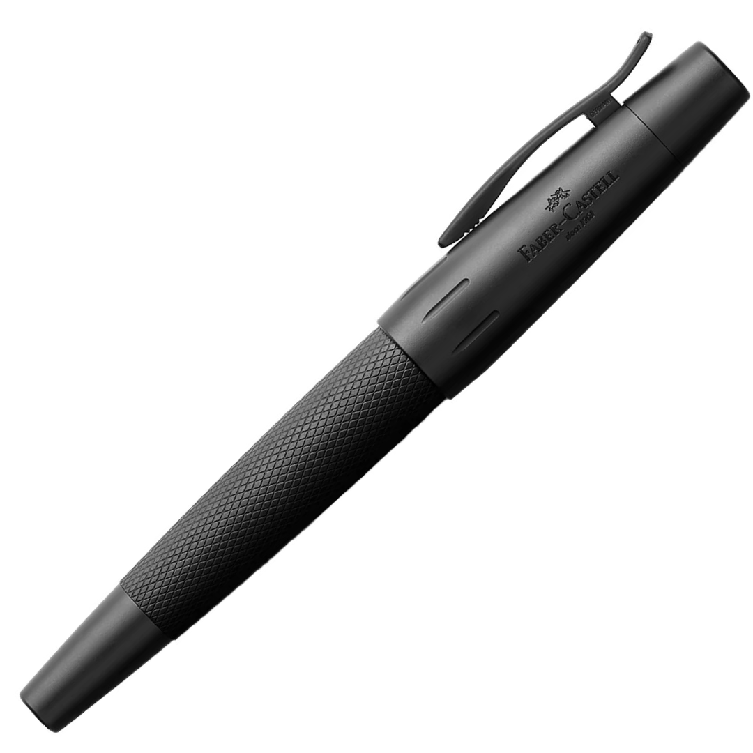 Faber Castell E Motion Fountain Pen Pure Black BT