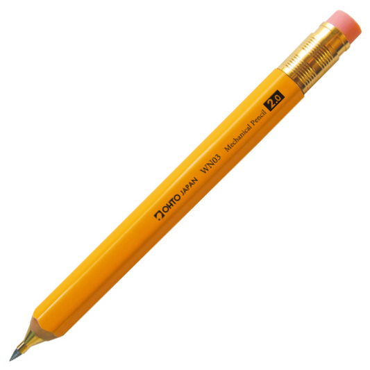 Ohto WN03 2.0mm Mechanical Pencil - Yellow