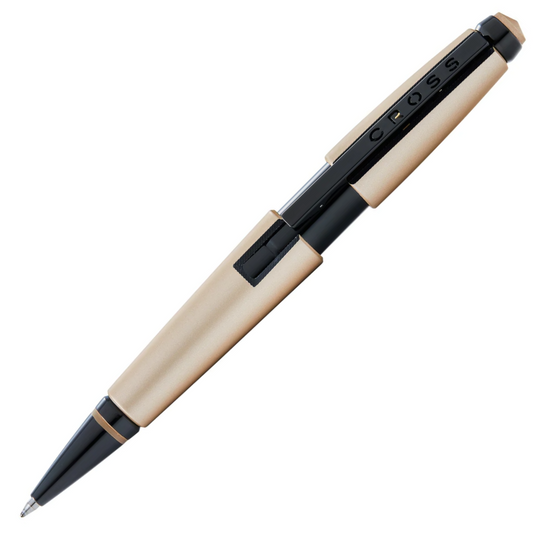 Cross Edge Matt Hazelnut Roller Pen