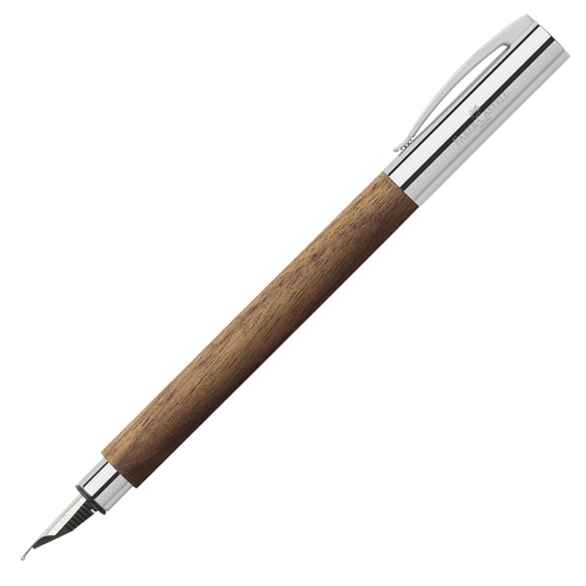 Faber Castell Ambition Fountain Pen - Walnut CT