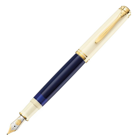 Pelikan Souveran M800 Cream Blue Fountain Pen (Limited Edition)