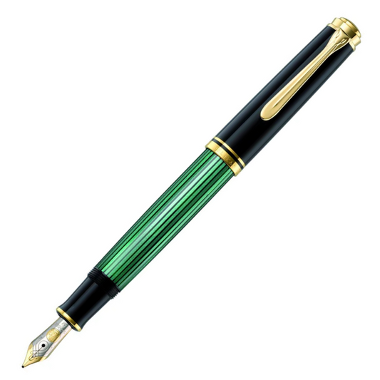 Pelikan Souveran M600 Black Green Fountain Pen