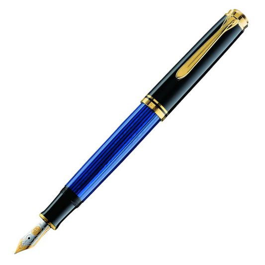 Pelikan Souvean M400 Black Blue Fountain Pen