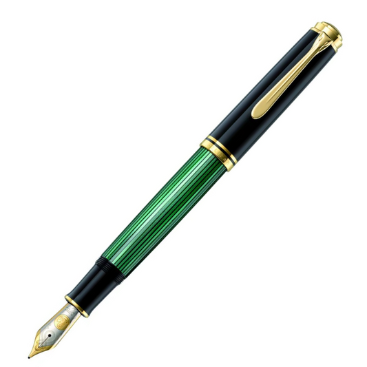 Pelikan Souveran M1000 Green Black Fountain Pen