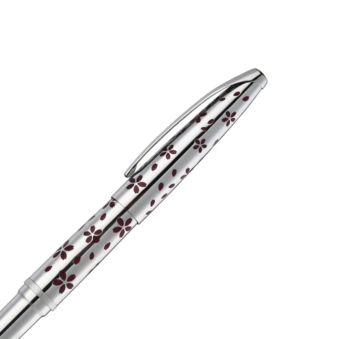 Cross Cherry Blossom Chrome Roller Pen