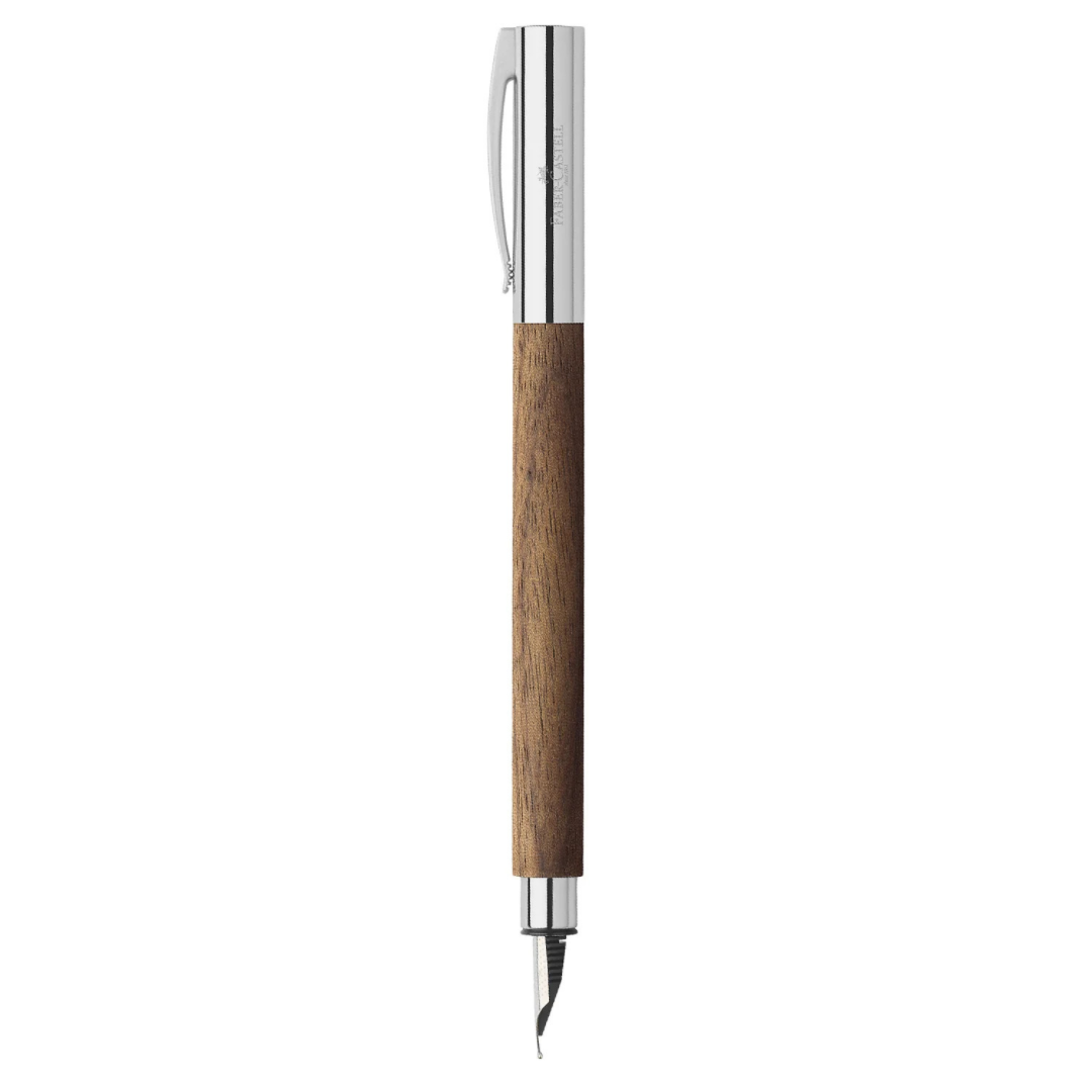Faber Castell Ambition Fountain Pen - Walnut CT