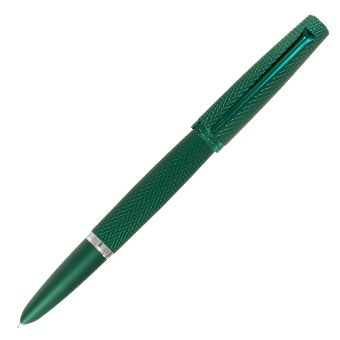 Diplomat Viper Green Guilloche Fountain Pen
