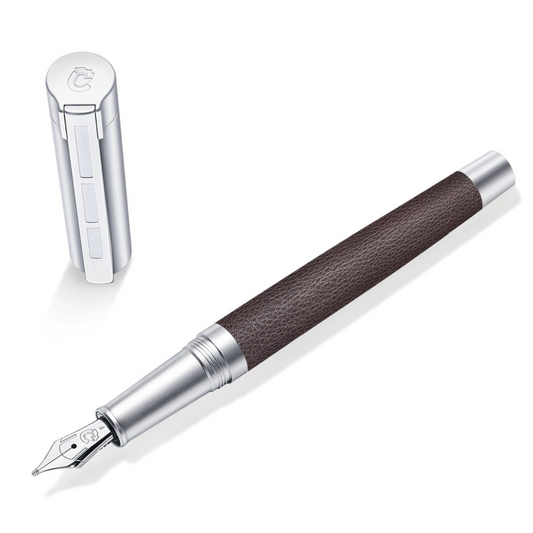 Staedtler Premium Corium Simplex Brown Fountain Pen