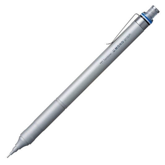 Tombow Mono Graph Fine Mechanical Pencil 0.5mm - Silver