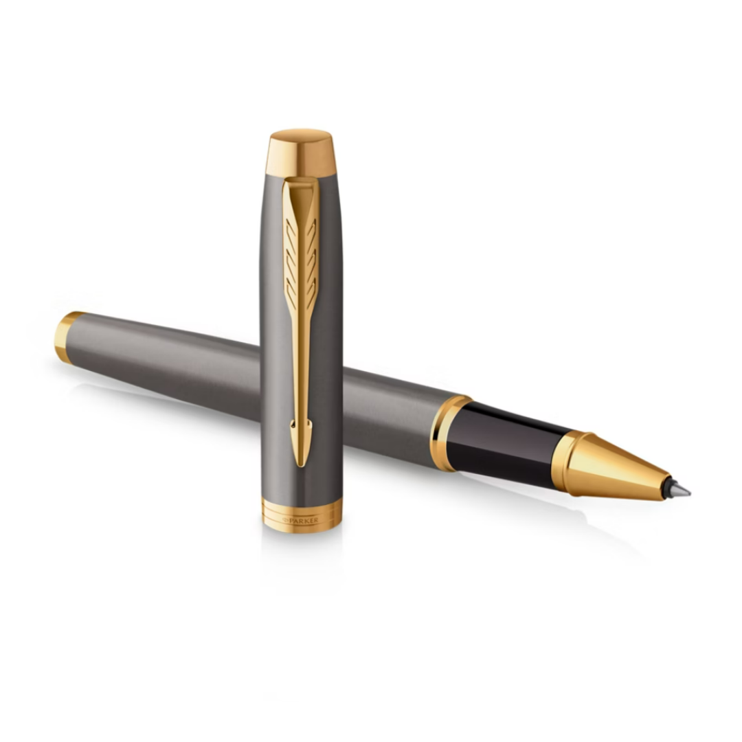 Parker IM Grey Lacquer GT Roller Pen