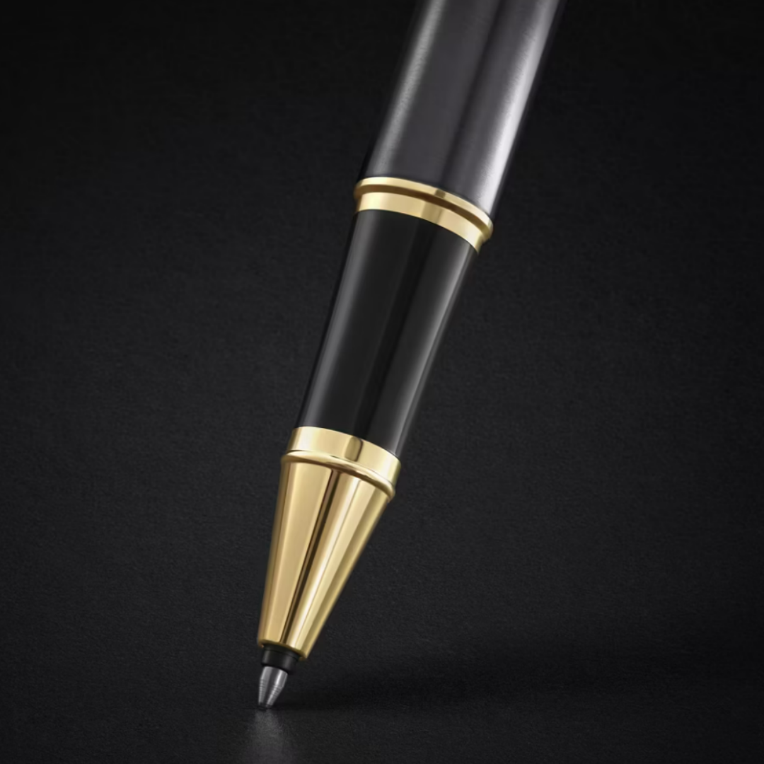 Parker IM Grey Lacquer GT Roller Pen