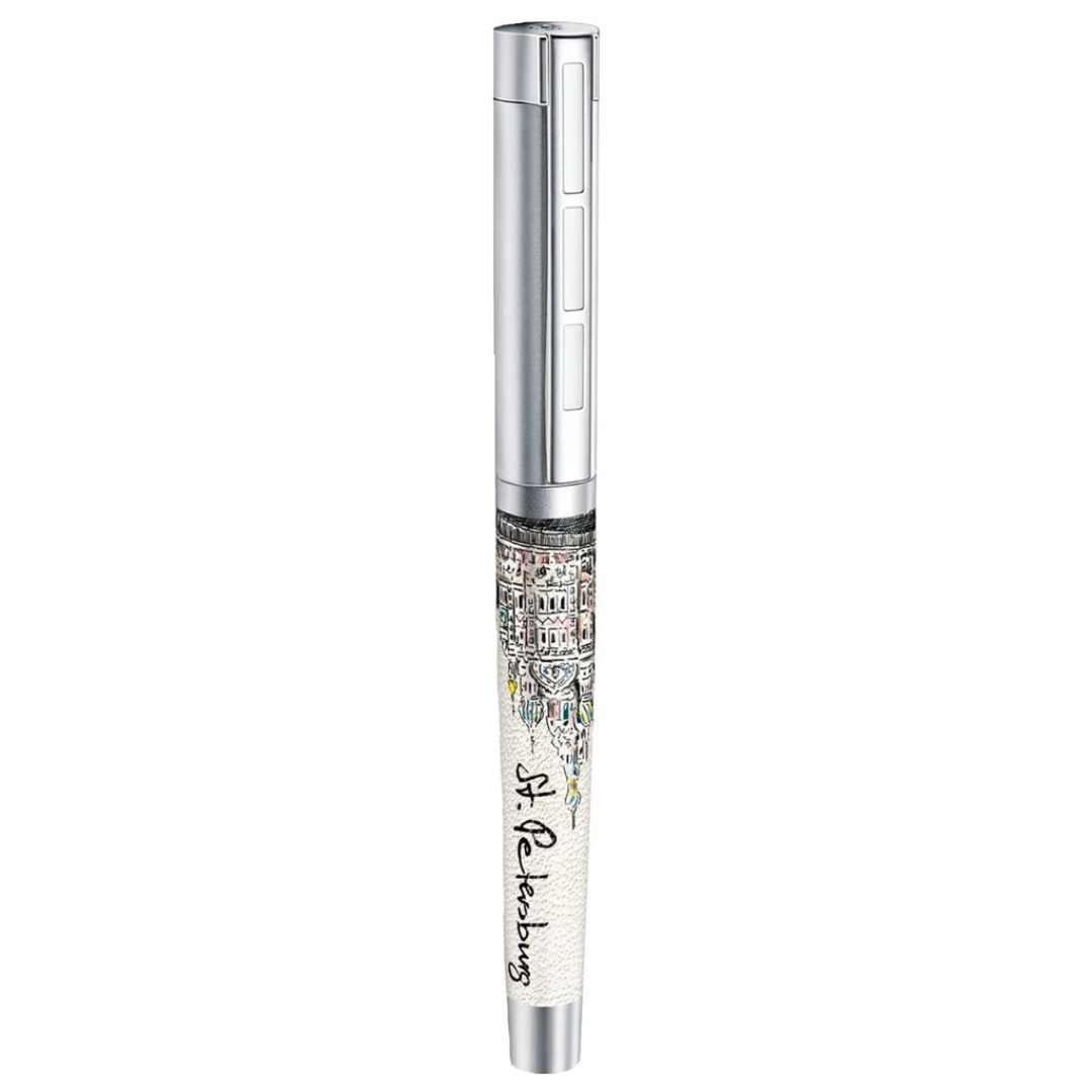 Staedtler Premium Corium Urbes Fountain Pen | Hand Drawn Illustration of St. Petersburg