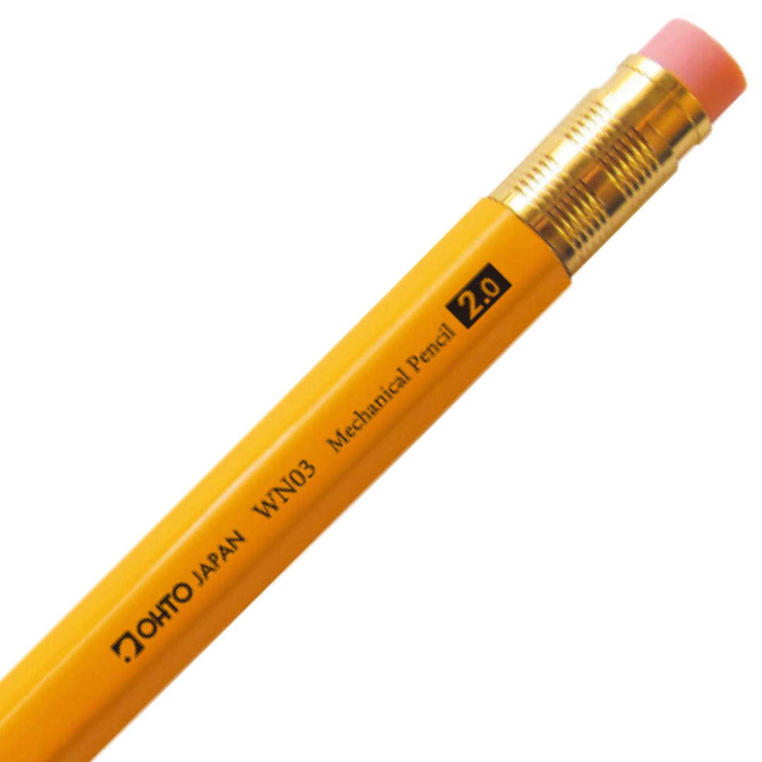 Ohto WN03 2.0mm Mechanical Pencil - Yellow