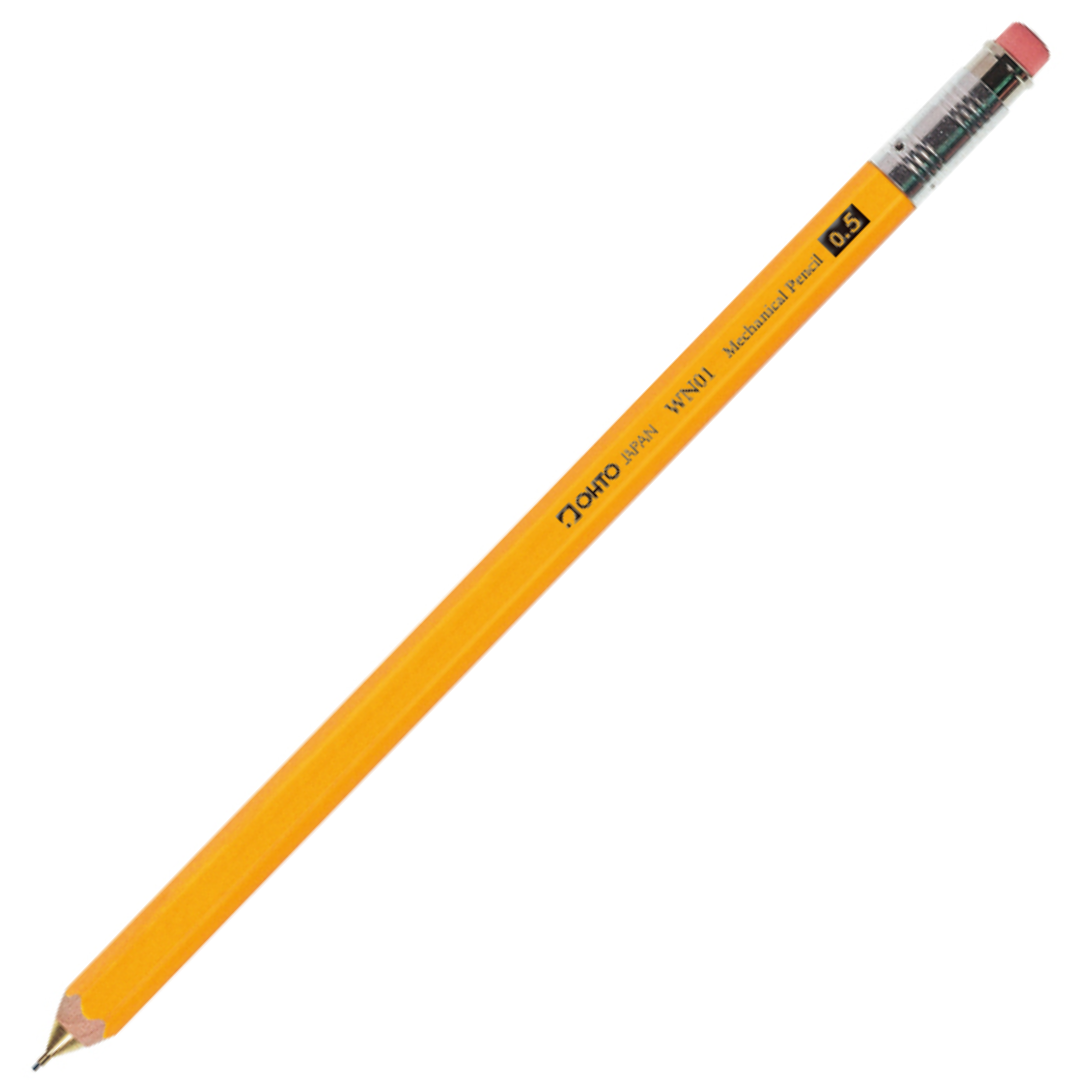Ohto WN01 0.5mm Mechanical Pencil - Yellow