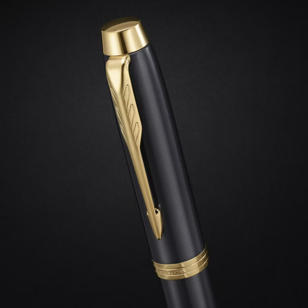 Parker IM Grey Lacquer GT Roller Pen