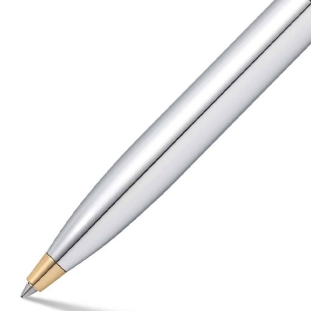 Sheaffer 100 Chrome Gold Ball Pen