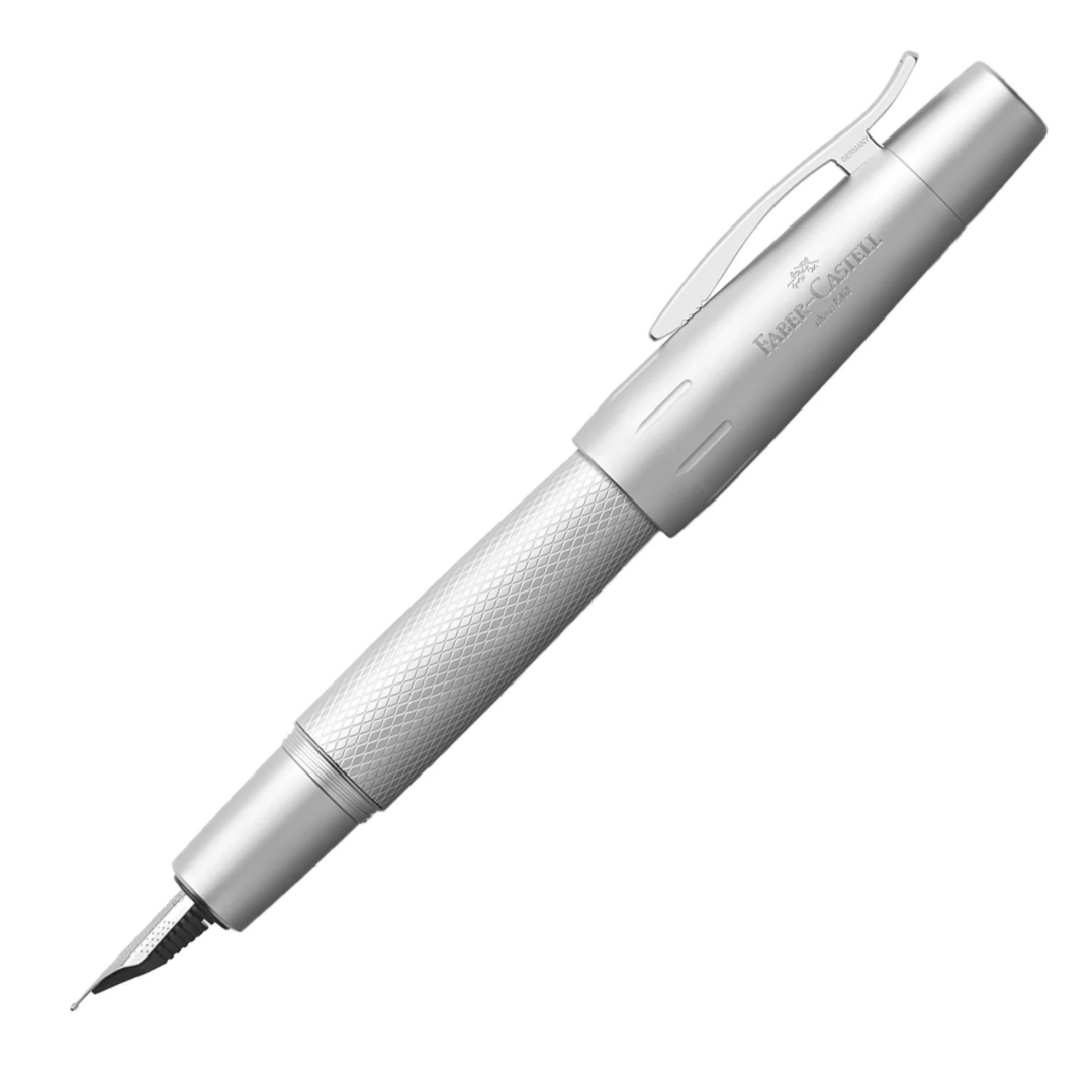 Faber Castell E Motion Fountain Pen Silver