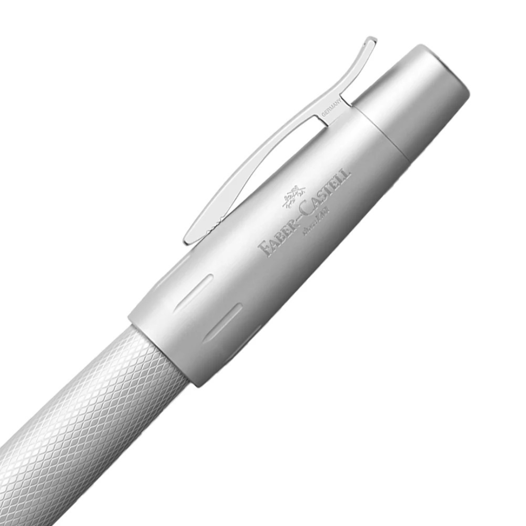 Faber Castell E Motion Fountain Pen Pure Silver CT