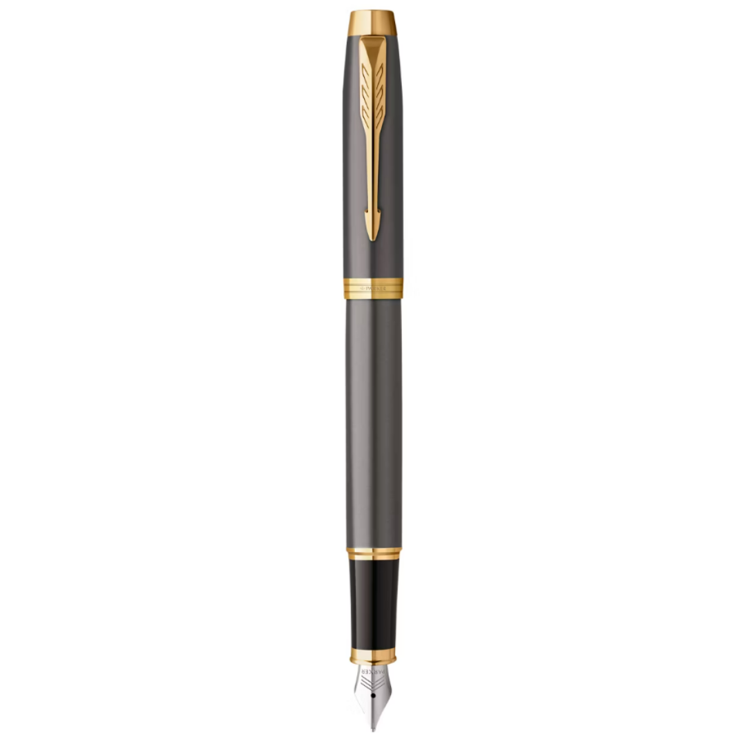 Parker IM Grey Lacquer GT Fountain Pen