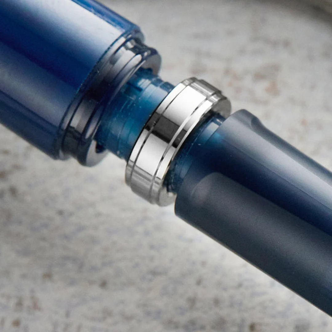 Sailor Tuzu Adjust Translucent Navy Fountain Pen