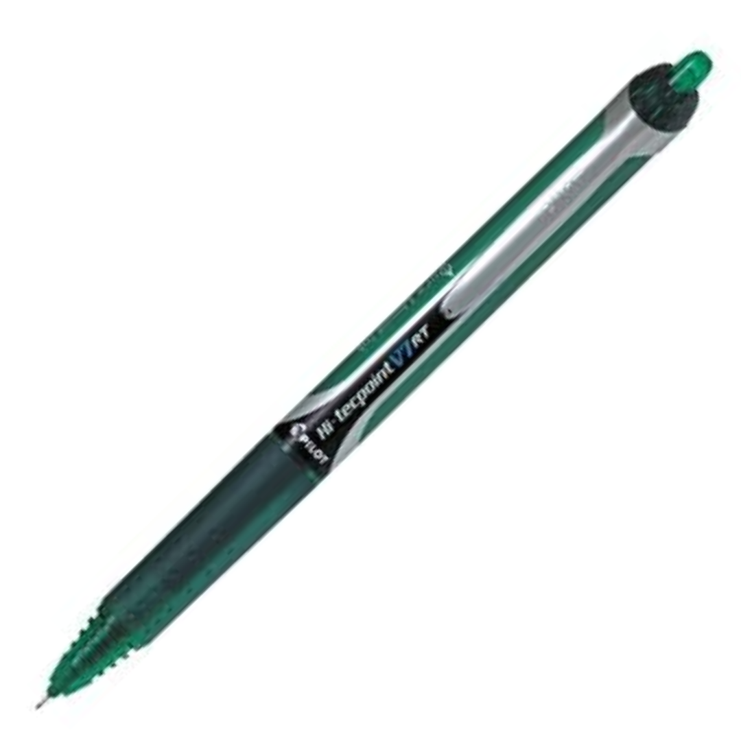 Pilot V7 RT Gel Pen - Green (0.7mm)
