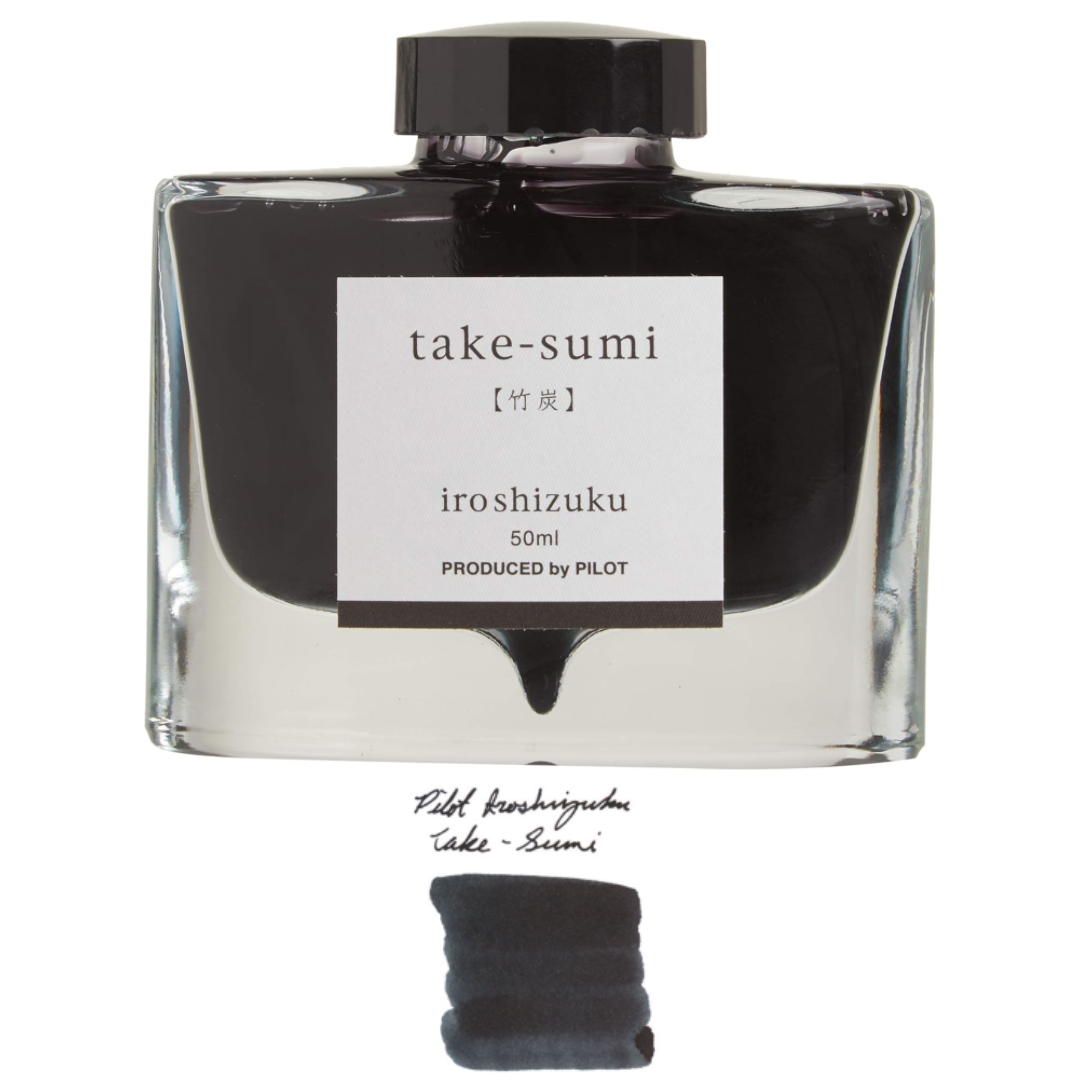 Pilot Iroshizuku Ink Take-Sumi (50ml)