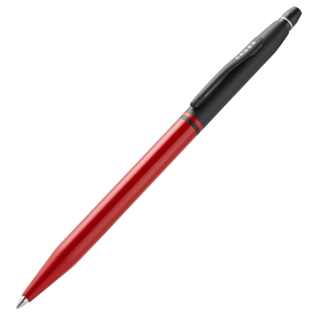 Cross Click Tuxedo Satin Metallic Red Ballpoint Pen