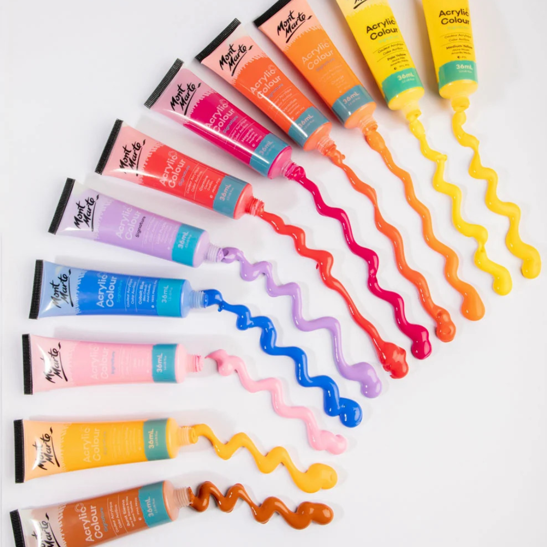 Mont Marte Acrylic Color 48 Shades Set (36ml each)