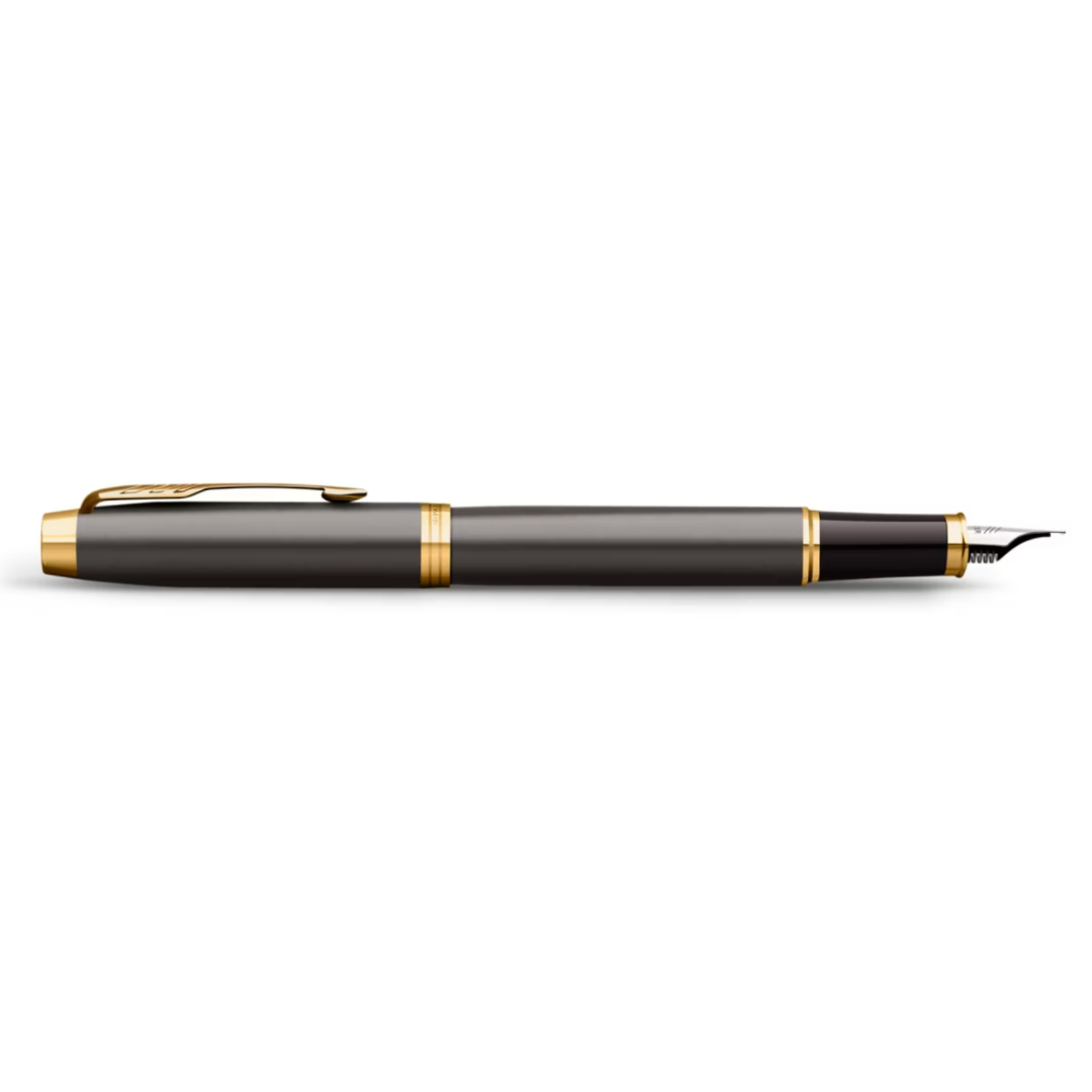 Parker IM Grey Lacquer GT Fountain Pen