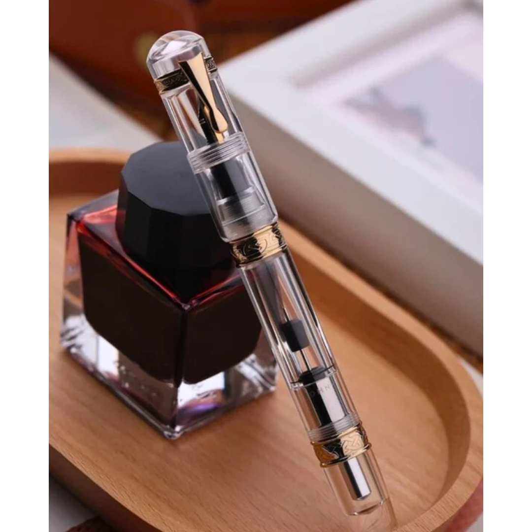 Moonman C5 Clear Fountain Pen