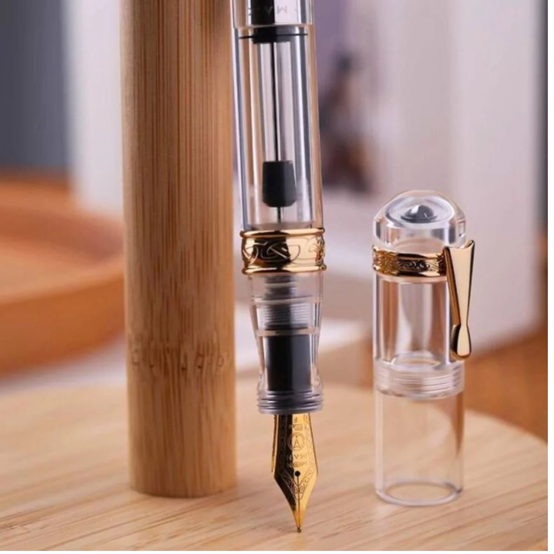 Moonman C5 Clear Fountain Pen