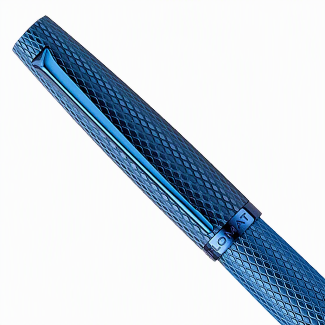 Diplomat Viper Blue Guilloche Fountain Pen