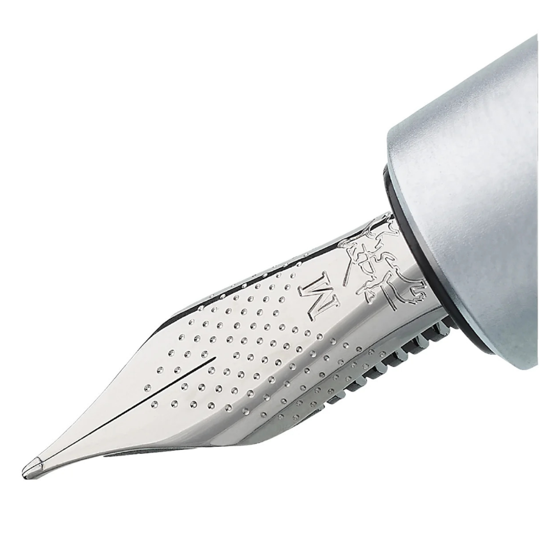 Faber Castell E Motion Fountain Pen Pure Silver CT