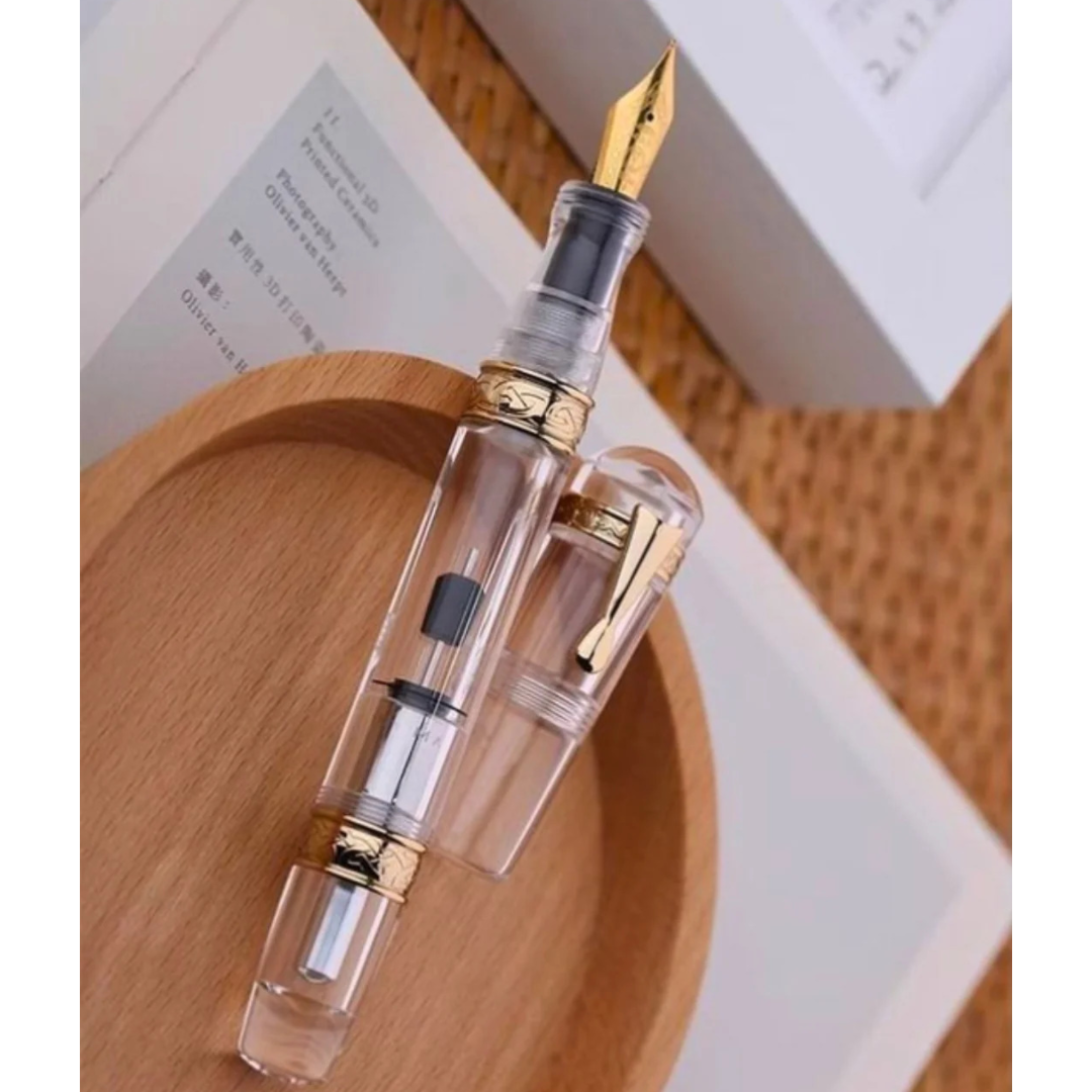 Moonman C5 Clear Fountain Pen