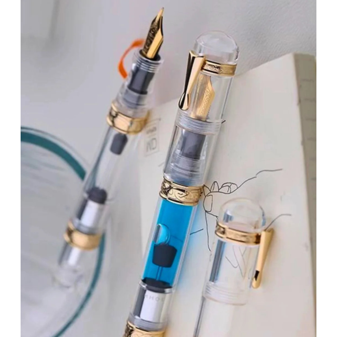 Moonman C5 Clear Fountain Pen