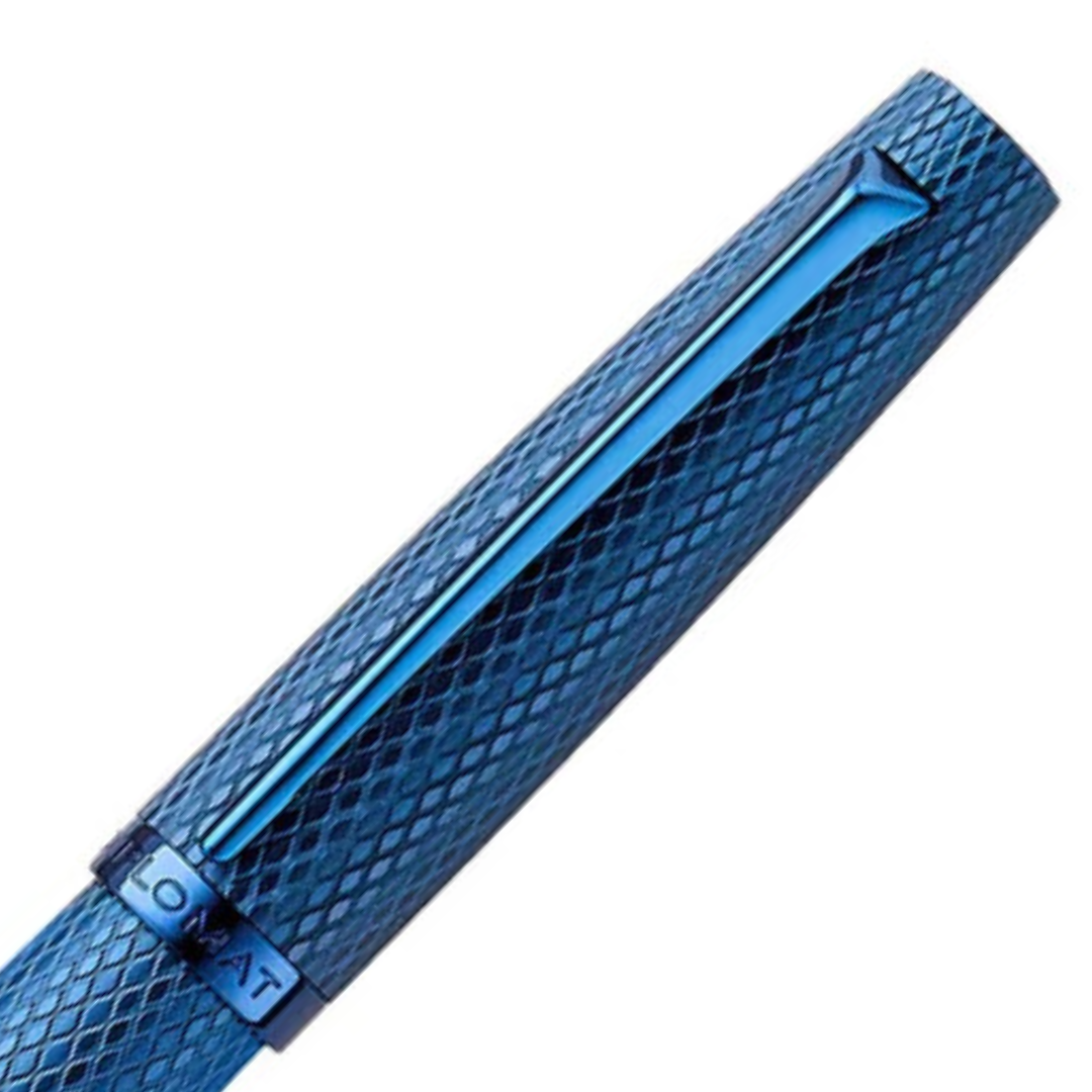 Diplomat Viper Blue Guilloche Fountain Pen