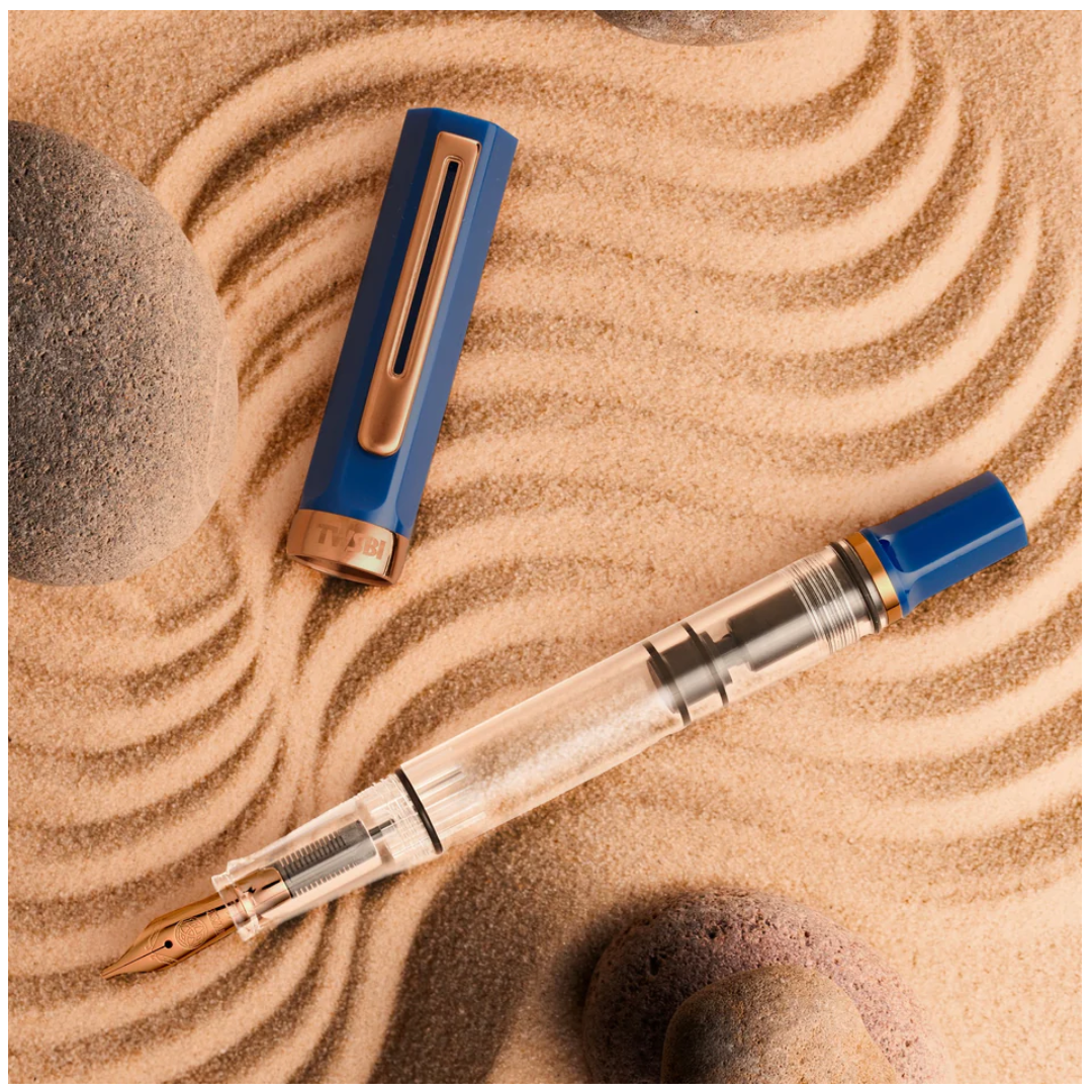 Twsbi Eco Blue Bronze Fountain Pen