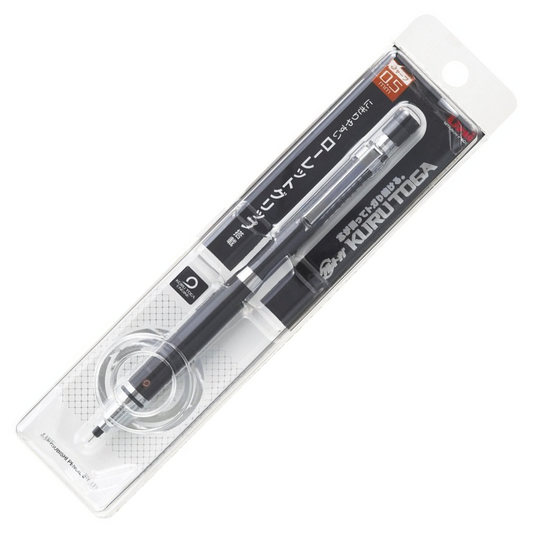 Uni Kuru Toga Black Mechanical Pencil - 0.5mm