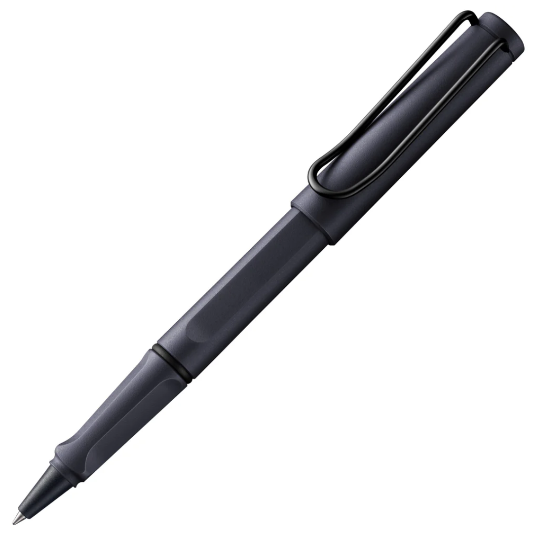 Lamy Safari Steel Black Roller Pen