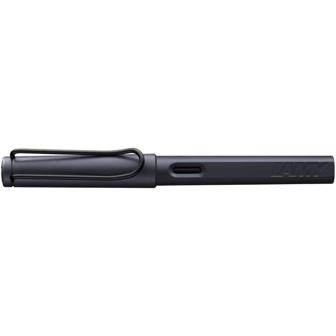 Lamy Safari Steel Black Fountain Pen
