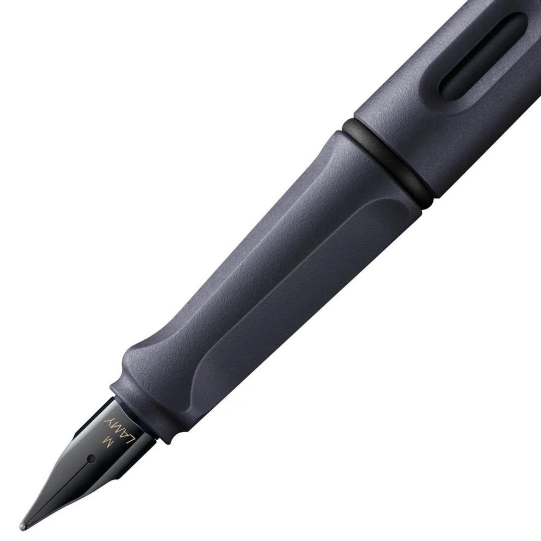 Lamy Safari Steel Black Fountain Pen