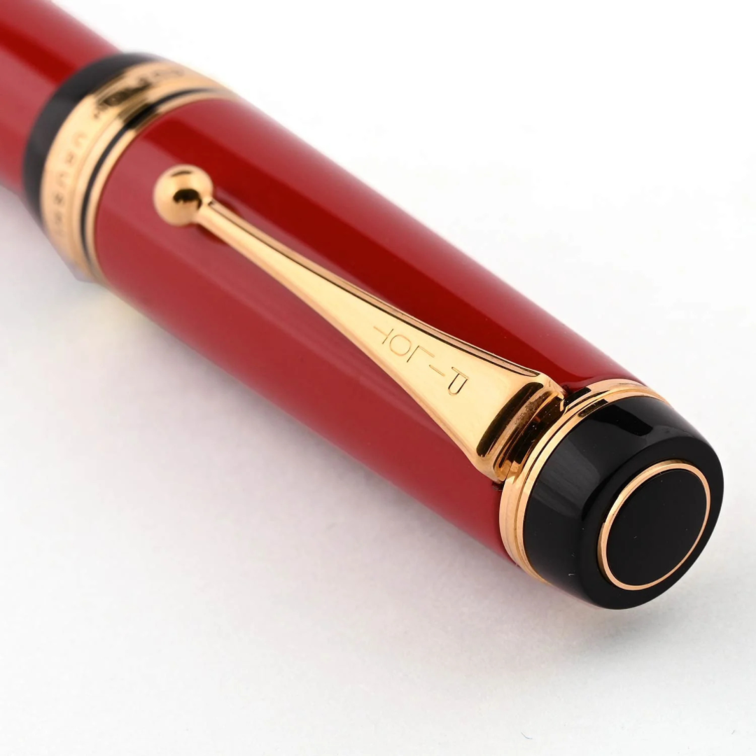 Pilot Custom Urushi Vermillion Red Fountain Pen