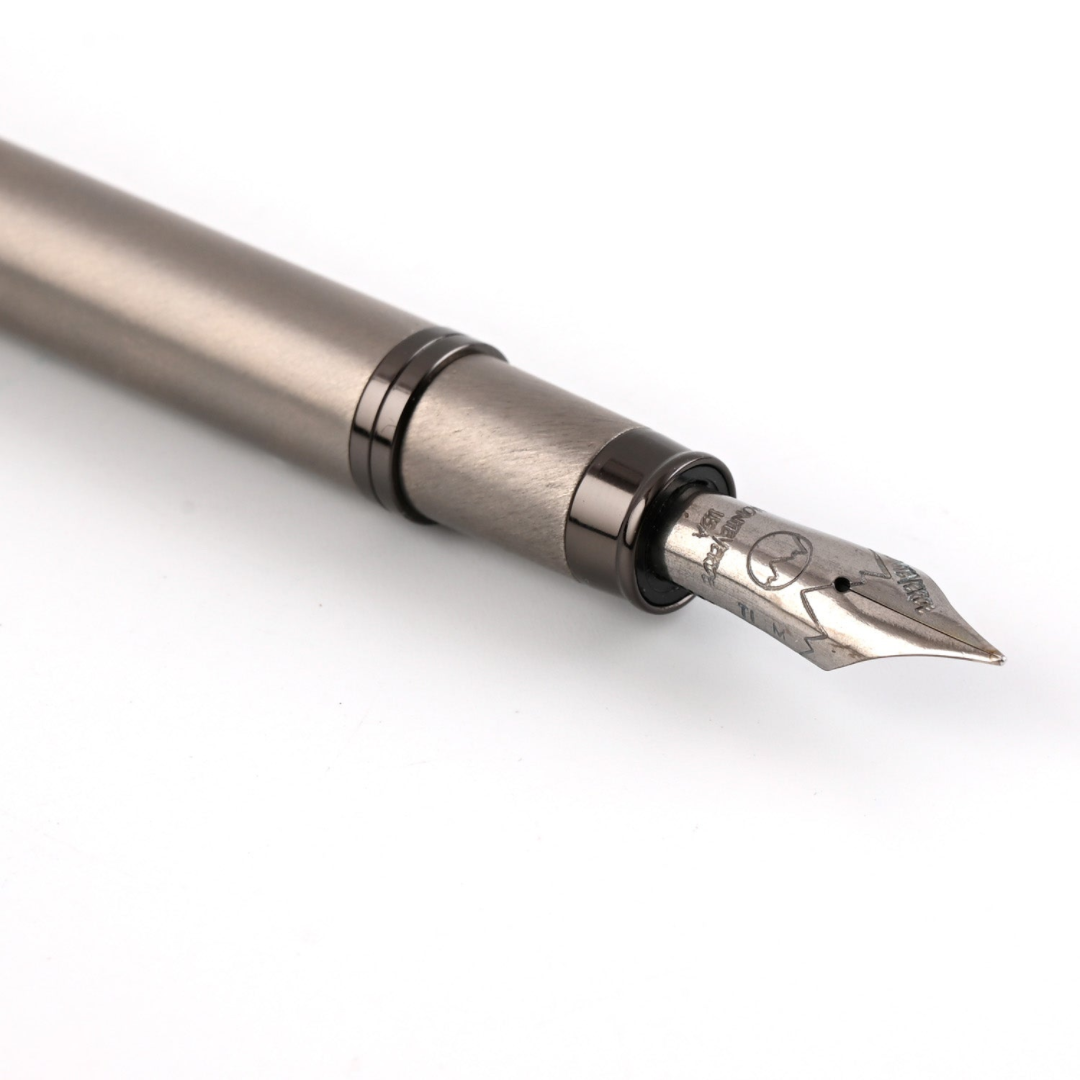 Monteverde Innova Fountain Pen - Titanium PVD