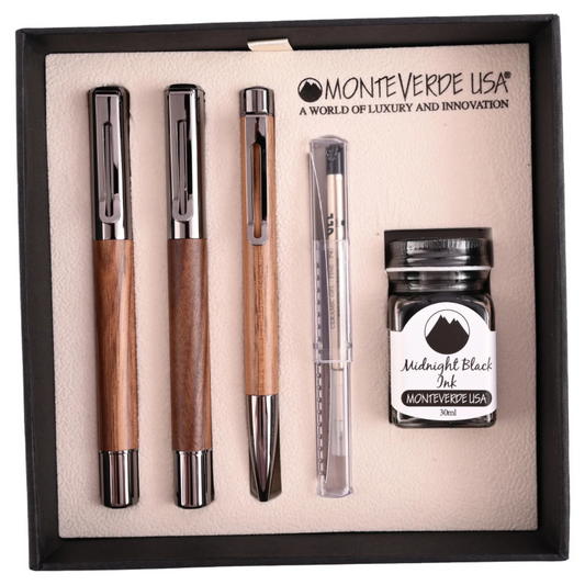 Monteverde Ritma Gift Set of 5- Walnut (Special Edition)