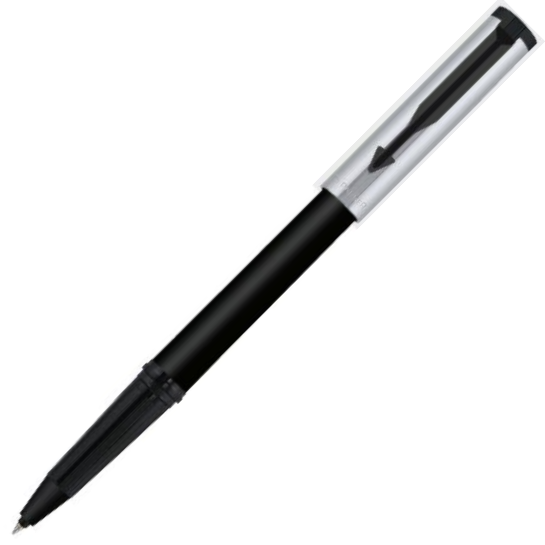 Parker Beta Premium Roller Pen - Black Silver